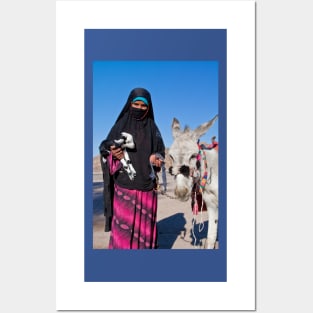 Egypt. Bedouin Girl. Posters and Art